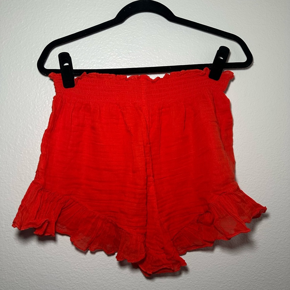Cherry Red FP Namaste Sleep Shorts